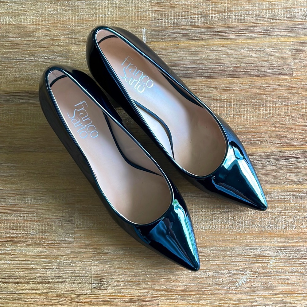 Franco Sarto Palma pump, size 8, patent leather